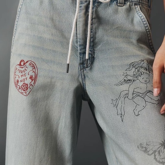 Anthropologie Pilcro Adi Mid Rise Flare - Picture 5 of 9